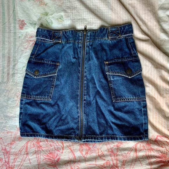 Denim mini skirt - Picture 1 of 1